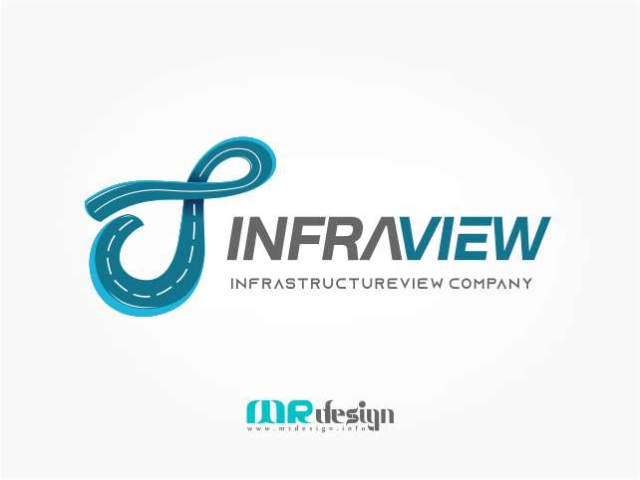 طراحی لوگوی راهسازی infraview